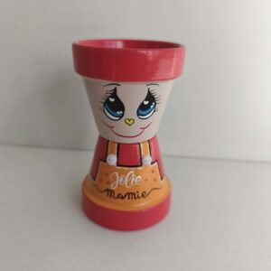 Mini-personnage jolie mamie